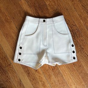 Dion Lee Cream Women's Shorts